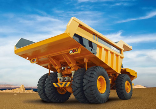 Mining truck oil cylinder